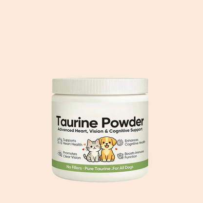 30g Taurine Supplement Powder for Cat Dog Supports Heart Vision Cognitive Health Essential Amino Acid Pet Nutritional Supplement