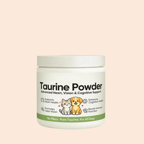 30g Taurine Supplement Powder for Cat Dog Supports Heart Vision Cognitive Health Essential Amino Acid Pet Nutritional Supplement