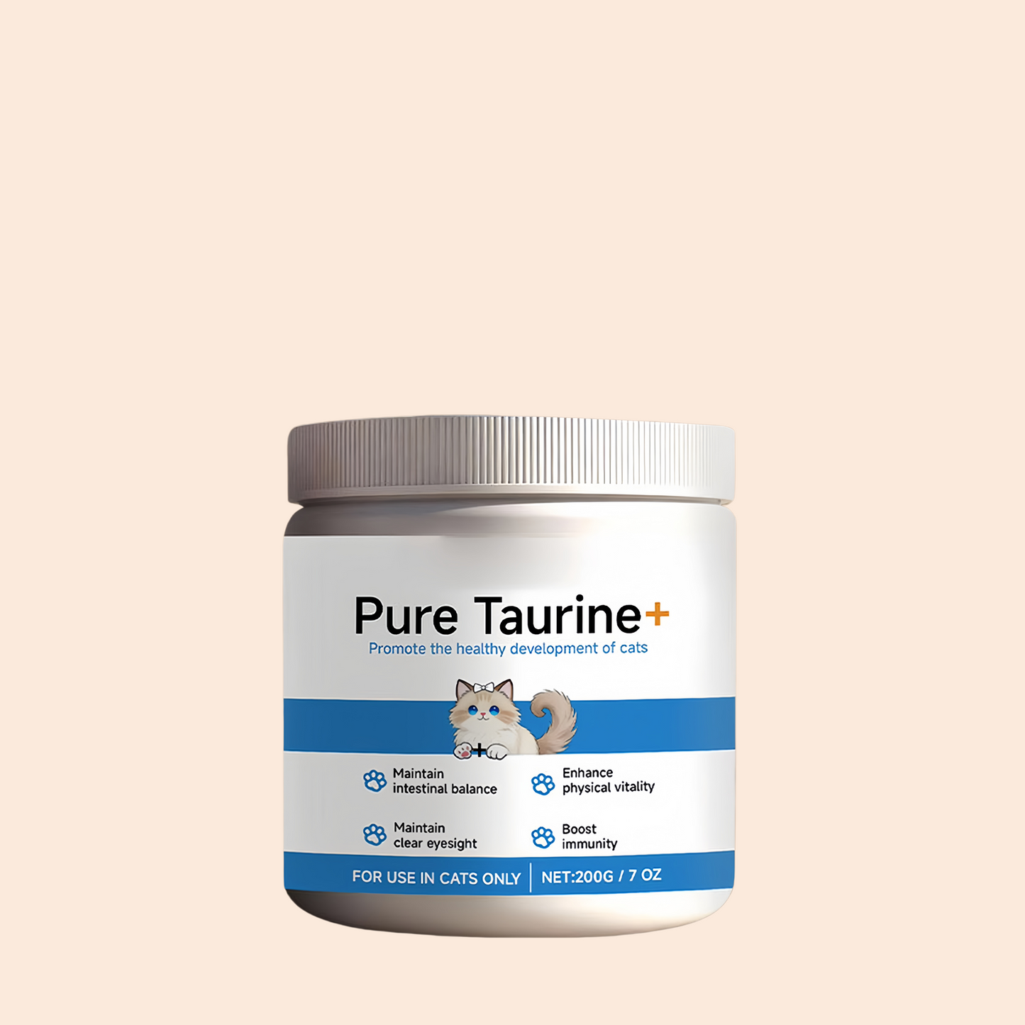 Pet Supplements 200g Daily Nutrition Cats Wet Or Dry Food Supplements for Small Medium Large Breeds Animals Home Travel Shelter