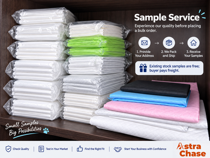 Pet Training Pads Samples