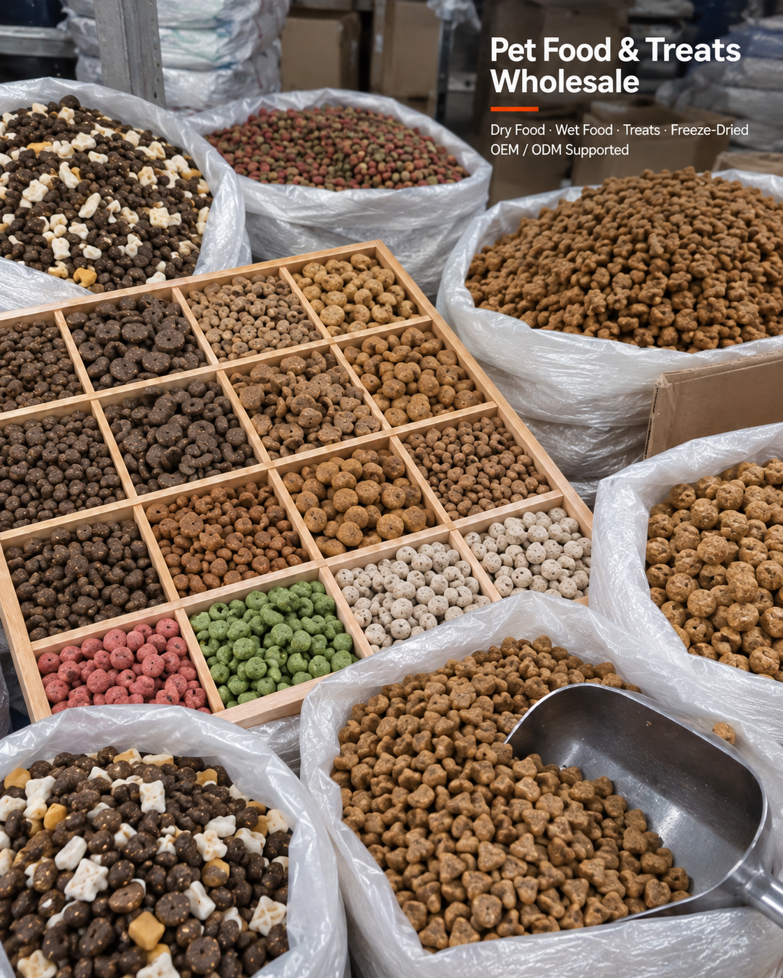 Dry Dog & Cat Food Samples