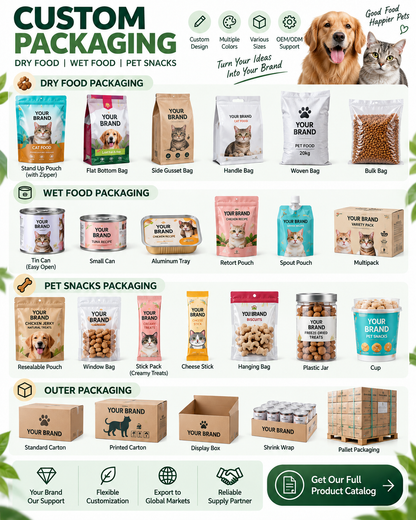 Wet Dog & Cat Food Samples