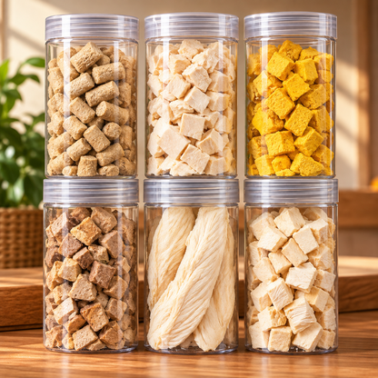 Freeze-Dried Pet Food & Treats Samples