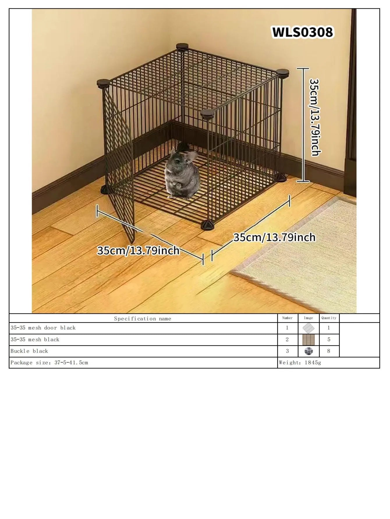 Hamster Cage for Home Use, Luxury Villa for Golden Hamsters, Small Chicken Breeding Observation Cage, Empty Cage