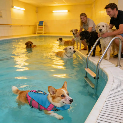 Dog Life Vest Floating Reflective Anti Choking Protective Puppy Life Jacket Swim Vest For Small Large Breed Outdoor Camping Pool