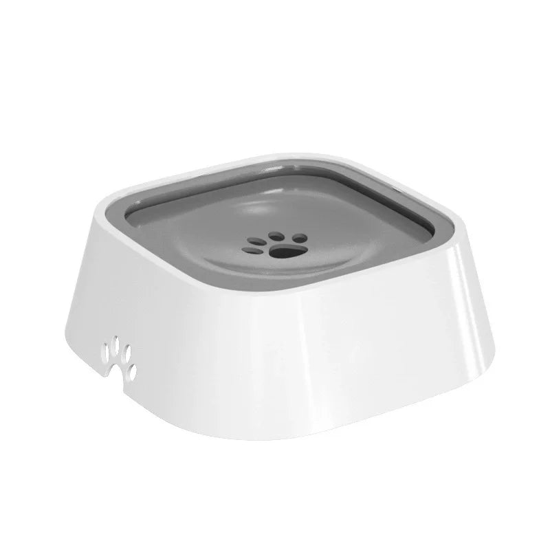 Floating Pet Bowl 1L Pet Water Dispenser ABS Plastic Pet Drinking Bowl Keeps Fur Dry for Long-Haired Pets Drinking Dispenser