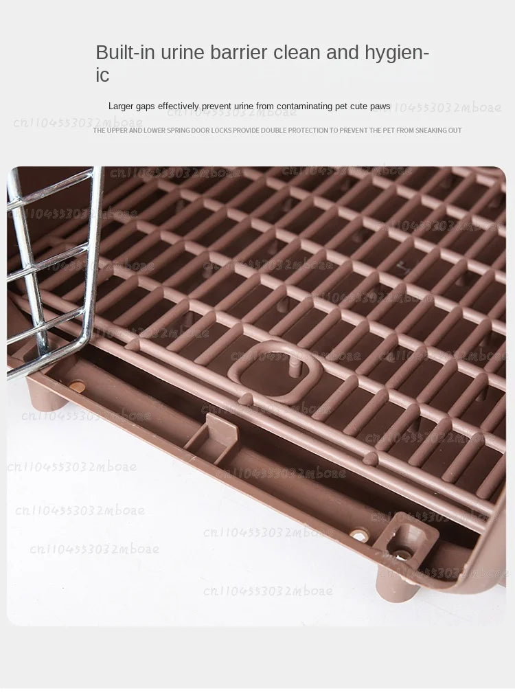 Outdoor Large Plastic Cat CageLarge Airline Pet CageCat Shipping Box Portable Pet Supplies