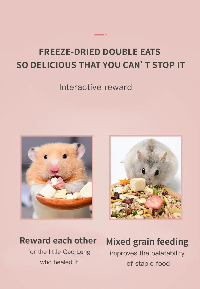 Hamster Snacks Freeze-dried Chicken Breast Freeze-dried Cat Dog Nutritional Snacks Wholesale High Protein Pet Snacks