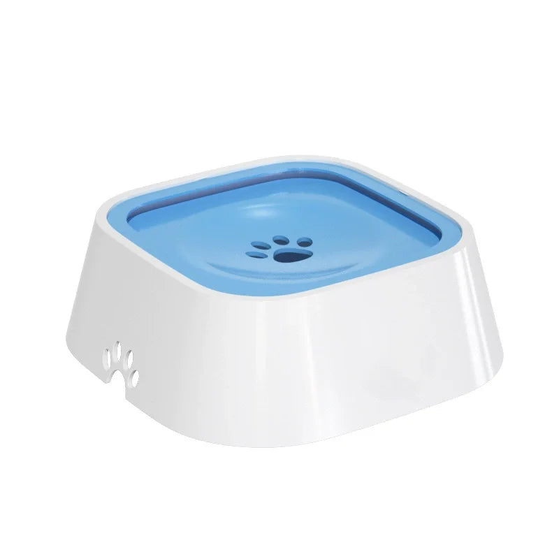 Floating Pet Bowl 1L Pet Water Dispenser ABS Plastic Pet Drinking Bowl Keeps Fur Dry for Long-Haired Pets Drinking Dispenser