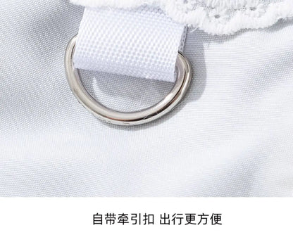 Blue Maid Skirt Kitten Dress Thin Breathable Pet British Short Silver Summer Clothes Cat Dress