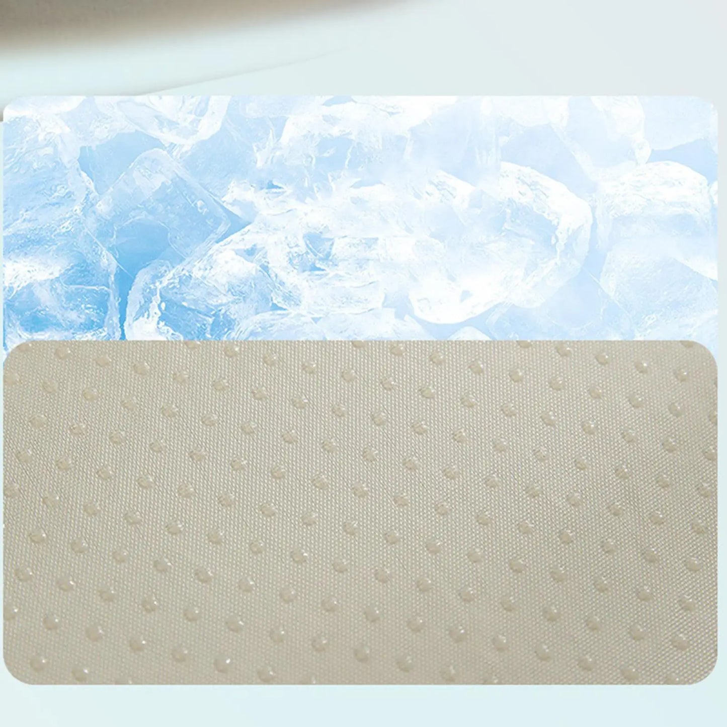 1pcs New Product Summer Pet Cool Pad Dog Kennel Summer Iced Bean Breathable Cool Pet Mat Round Cat Cushion Dog Bed Supplies