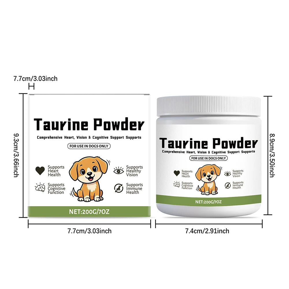 Gentle Canine Taurine Supplement For Daily Care Essential Daily Nutritional Support. Health Aging Support