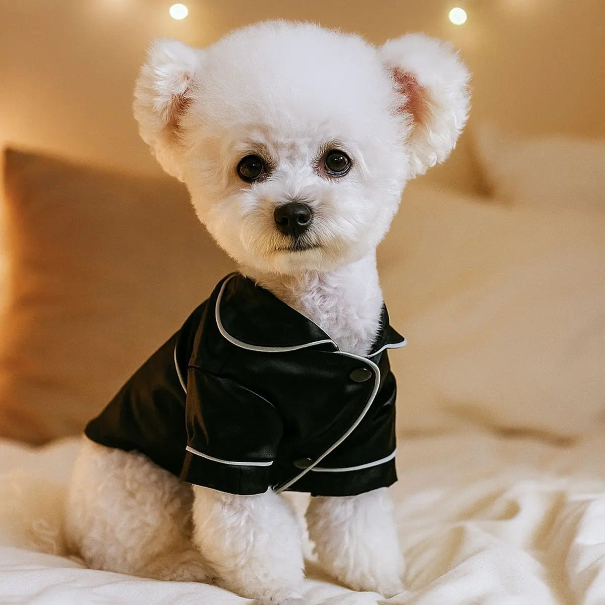 Soft Silk Pet Pajamas Cozy Home Sleepwear For Small Dogs & Cats Shirt Clothes 2026 Summer New
