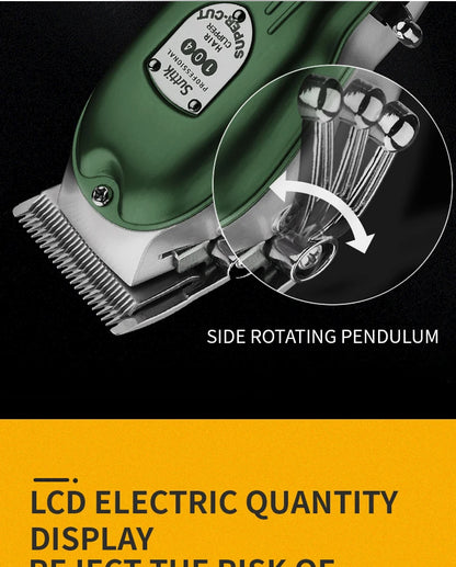 Professional Dog Hair Clipper All Metal Rechargeable Pet Trimmer Cat Shaver Cutting Machine Pets Low Noice Grooming Haircut