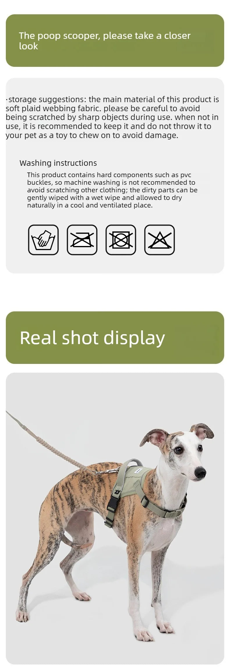 Multi-Functional Dog Leash Anti-Burst Shock Absorption Hands-Free Waist Shoulder Strap Adjustable 114-143cm for 40kg