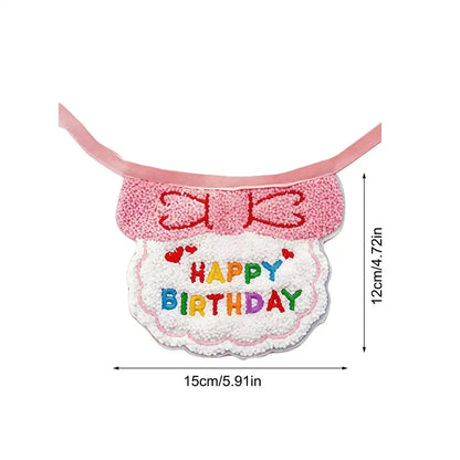 Dog Birthday Party Decorations Adjustable Collar Hat With Number Dogs Birthday Party Supplies For Pet Cat Adoption Small Animal
