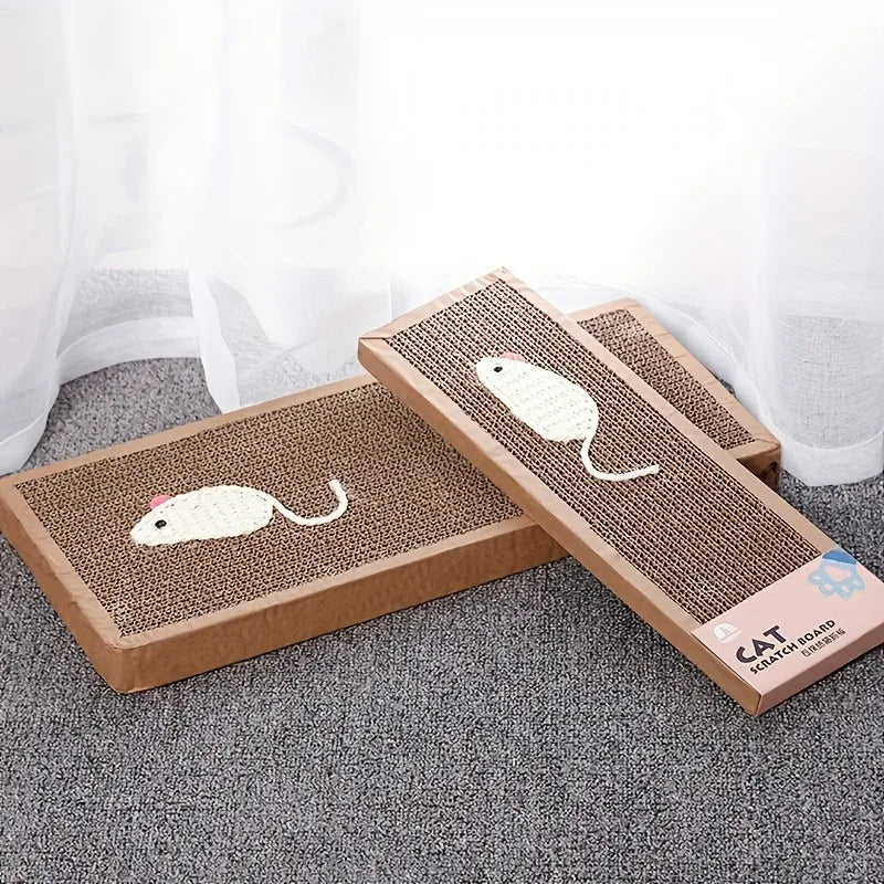 1 Set Cat Scratcher - Indoor Cat Scratcher Pad & Scratching Posts, Ideal Cat Toys for Claw Maintenance