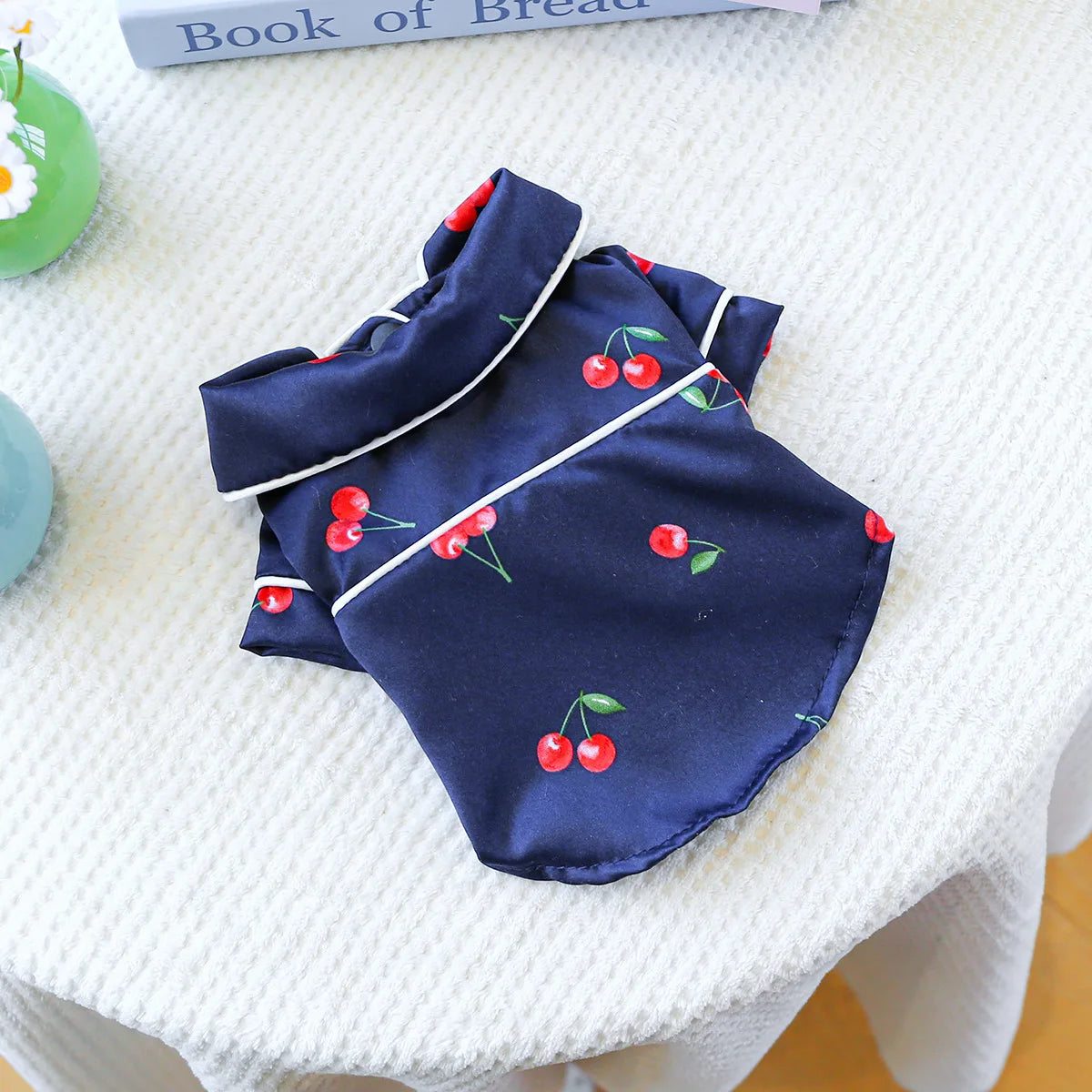Soft Silk Pet Pajamas Cozy Home Sleepwear For Small Dogs & Cats Shirt Clothes 2026 Summer New