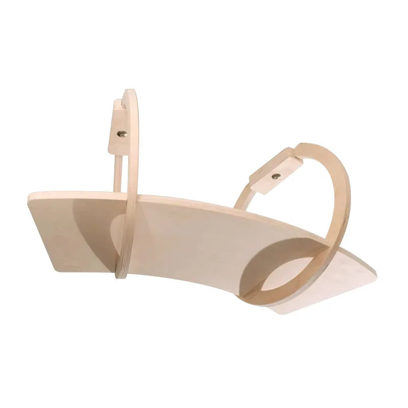 Wall Type Cat Climbing Frame Wood Wall Hanging Cat Lying Frame Shelf Hanging Roof Cat Training Supplies Section 2  Pet Products