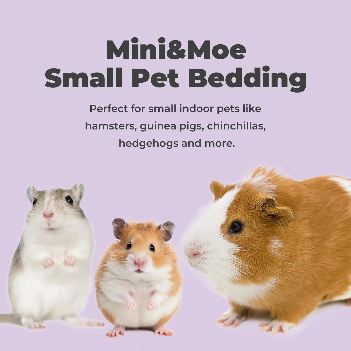 Hamster Bedding Dust-Free Guinea Pig Paper Bedding Odor Control Paper Bedding, Cozy Animal Bedding for Rabbit Rat Syrian Dwarf
