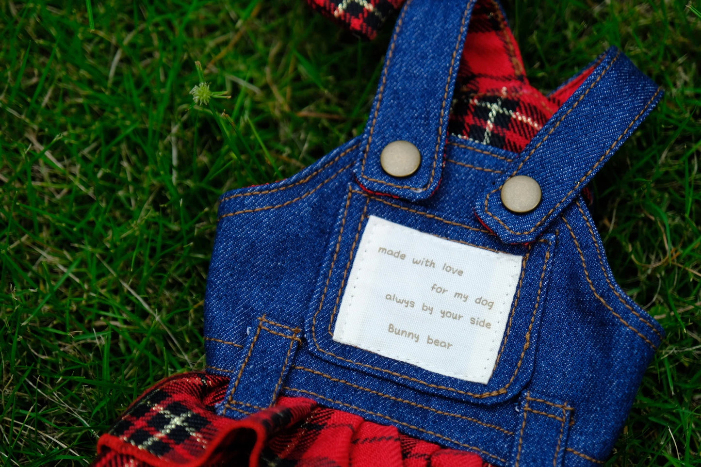 Luxury Dog Denim Strap Skirt Pet Clothing Spring Summer Small Dog Denim Strap Skirt Dog Dresses for Maltese Pomerpish Yorkshire