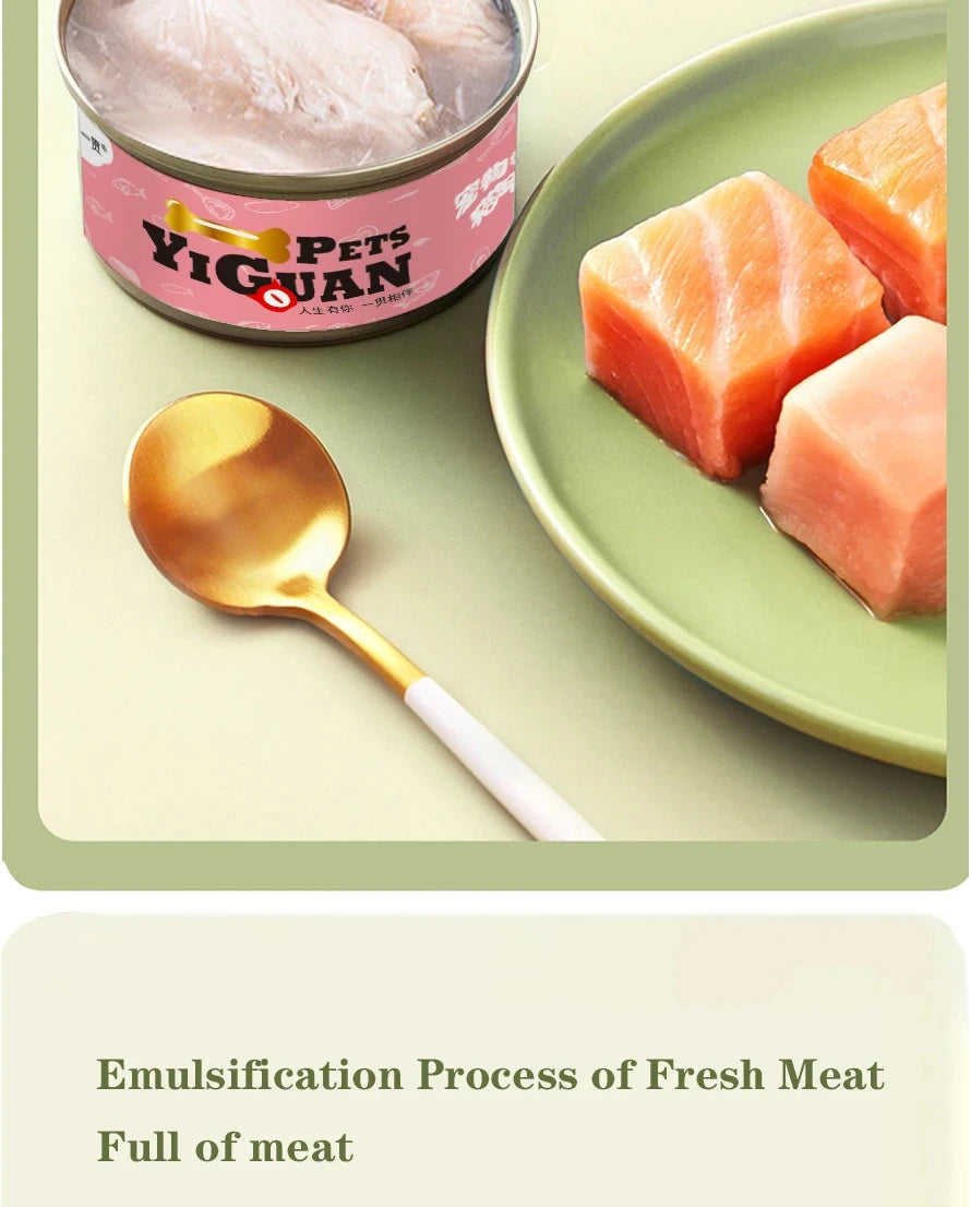 Canned cat snacks canned dog beef canned chicken canned pet wholesale pet snacks