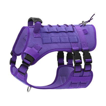 No Pull Dog Harness with Handle Soft Padded Vest Easy Control Reflective for Small Medium Large Dogs Outdoor Walking Training