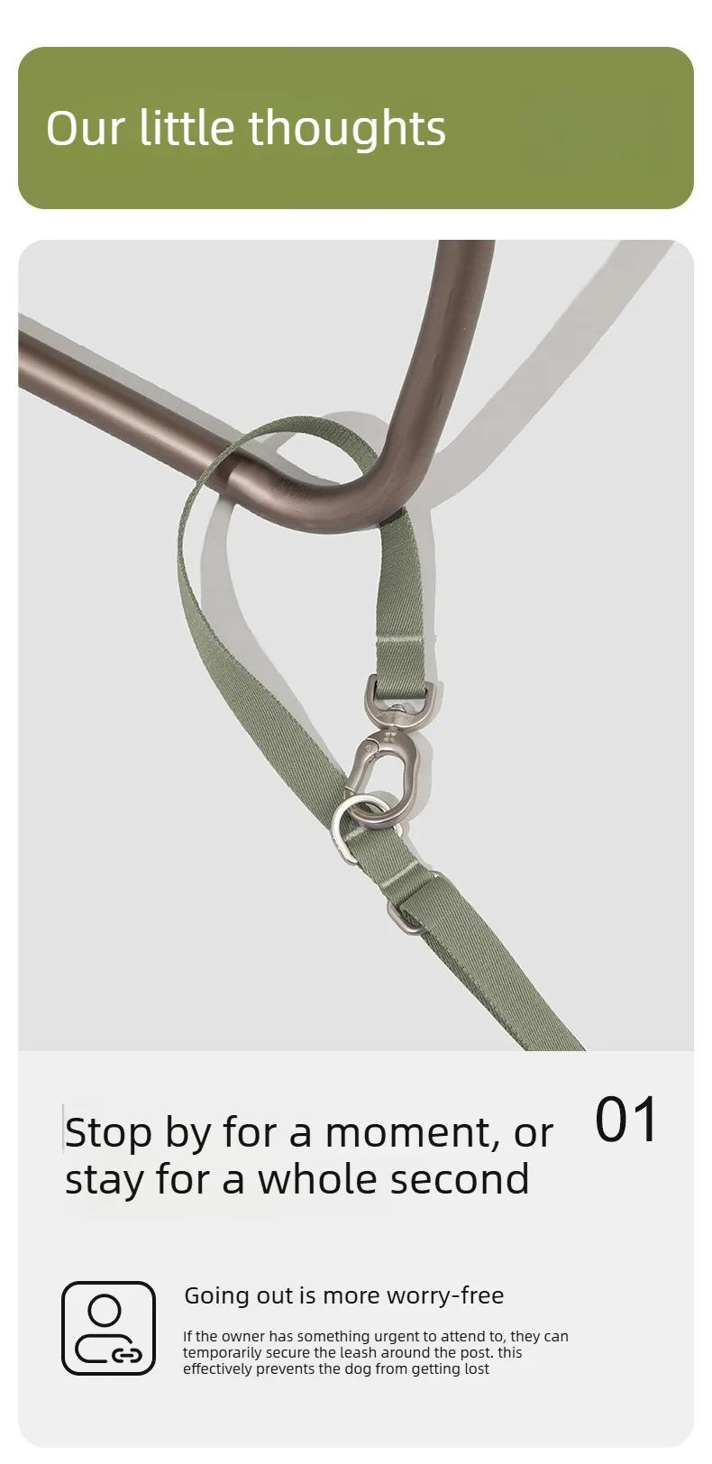 Multi-Functional Dog Leash Anti-Burst Shock Absorption Hands-Free Waist Shoulder Strap Adjustable 114-143cm for 40kg