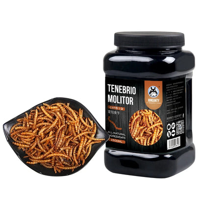 Thrushcross Turtle Snacks Freshwater Small Fish Dried Shrimp Dried Hamster Bread Worm Dried Hamster Snacks