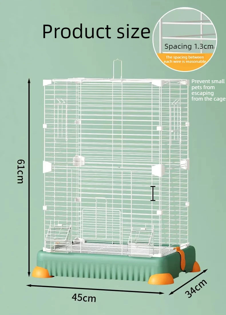 Parrot Cage Large Space Luxury Iron Household Bird Cage Desktop Myna Thrush Cockatiel Nest Home Decorative Parrot Cages House