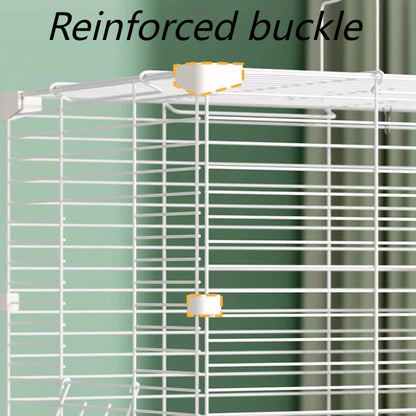 Parrot Cage Large Space Luxury Iron Household Bird Cage Desktop Myna Thrush Cockatiel Nest Home Decorative Parrot Cages House