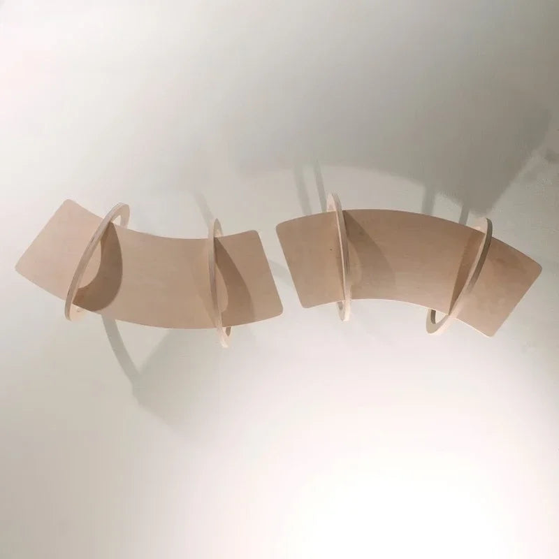 Wall Type Cat Climbing Frame Wood Wall Hanging Cat Lying Frame Shelf Hanging Roof Cat Training Supplies Section 2  Pet Products