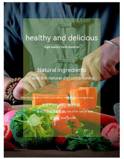 Pet snacks fruits and vegetables dried vegetables dog food mate mixed dehydrated freeze dried nutritious food