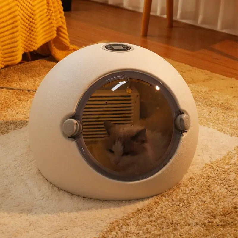 Pet drying box Automatic cat dryer Household small dog cat bath blowing water artifact，Cat, dog,pet dogs dryer,cat dog supplies