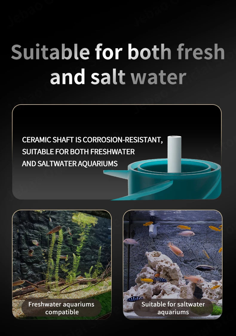 Jebao Jecod DLW Series Aquarium Smart Wave Maker Flow Pump with WiFi LCD Controller for Fish Tank
