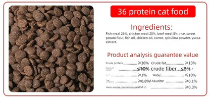 Cat food manufacturers into cats kittens universal fresh meat without grain full price bulk cat staple food 500g