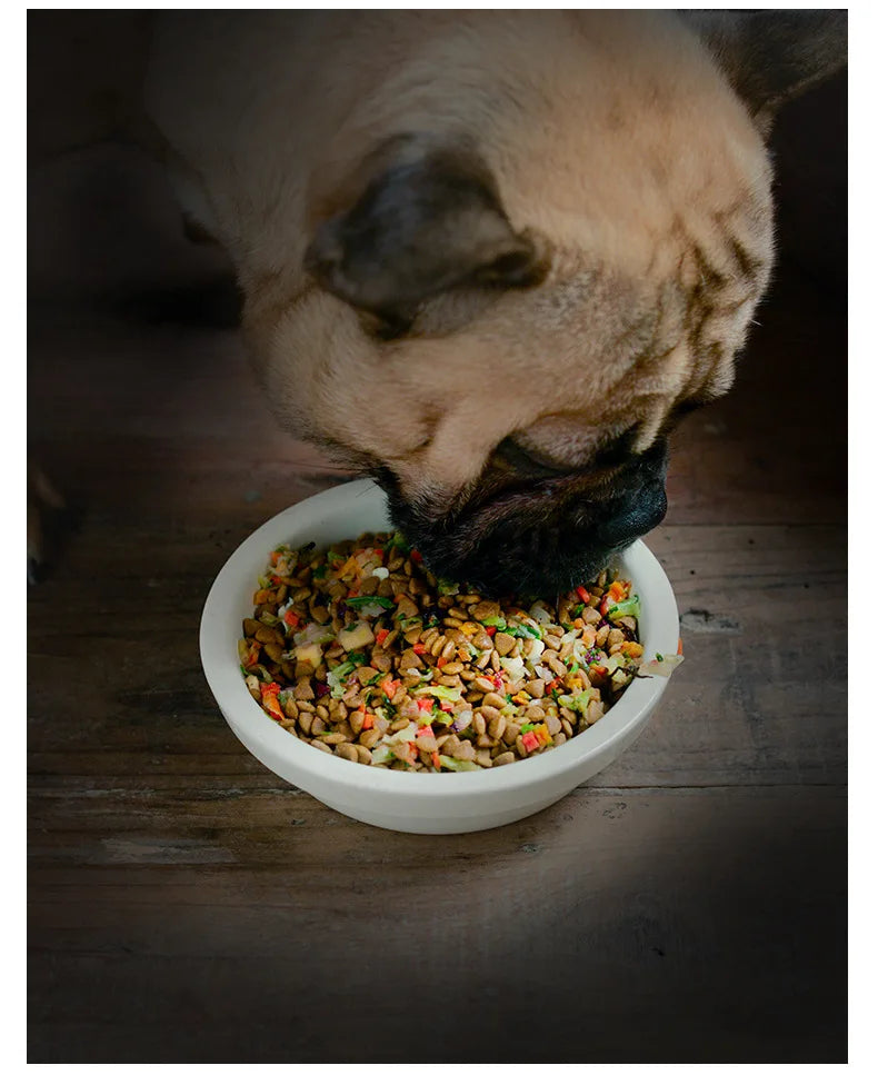 Pet snacks fruits and vegetables dried vegetables dog food mate mixed dehydrated freeze dried nutritious food