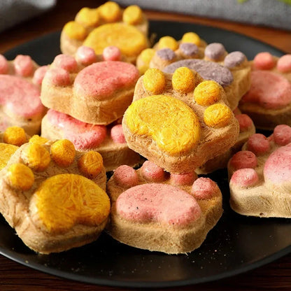 10/20/50Pcs Cat Snacks Cat Biscuit Freeze-Dried Cat Claw Biscuits Dog Snacks Nutrition Fattening Snack Cat Training Reward Snack