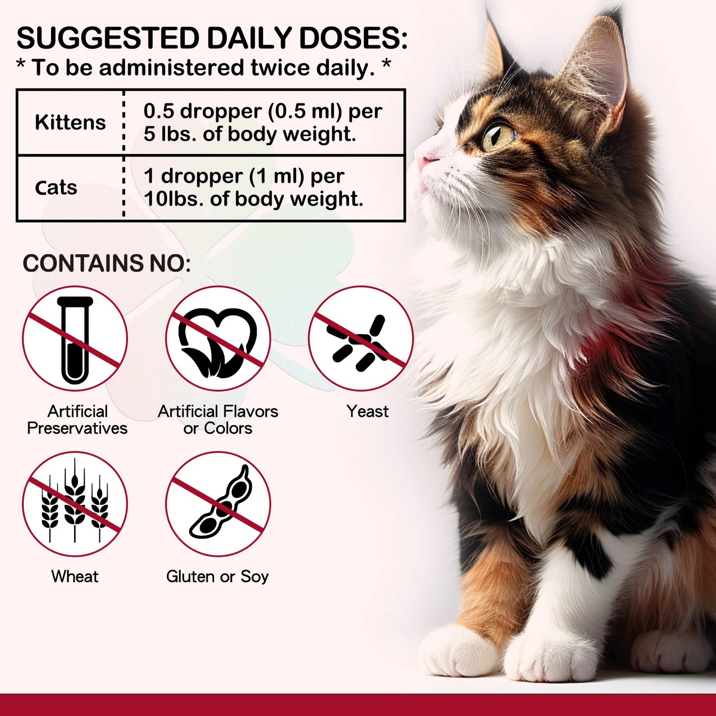 Liquid Iron Caramel Flavor Treatment for Cats Helps with Iron Levels Deficiency Formation of Red Blood Cell Oxygen in Hemoglobin