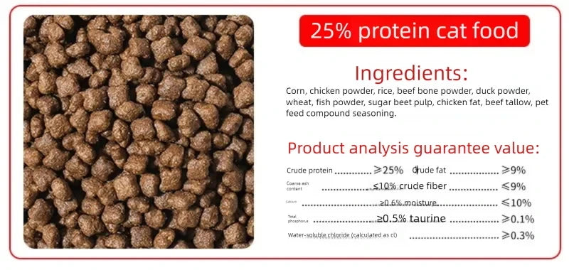 Cat food manufacturers into cats kittens universal fresh meat without grain full price bulk cat staple food 500g