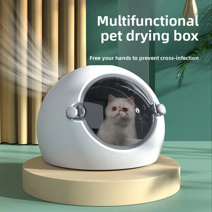 Pet drying box Automatic cat dryer Household small dog cat bath blowing water artifact，Cat, dog,pet dogs dryer,cat dog supplies