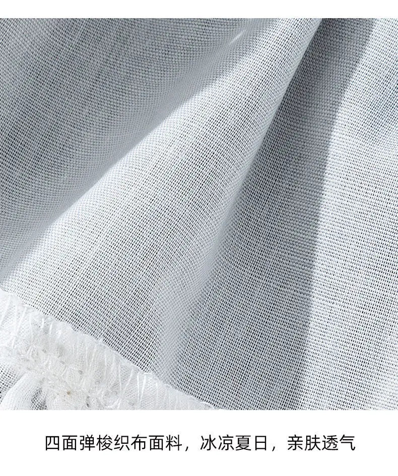 Blue Maid Skirt Kitten Dress Thin Breathable Pet British Short Silver Summer Clothes Cat Dress