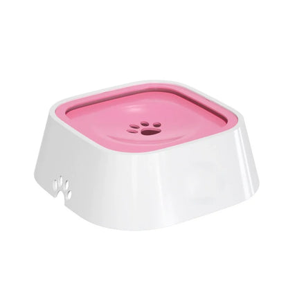 Floating Pet Bowl 1L Pet Water Dispenser ABS Plastic Pet Drinking Bowl Keeps Fur Dry for Long-Haired Pets Drinking Dispenser