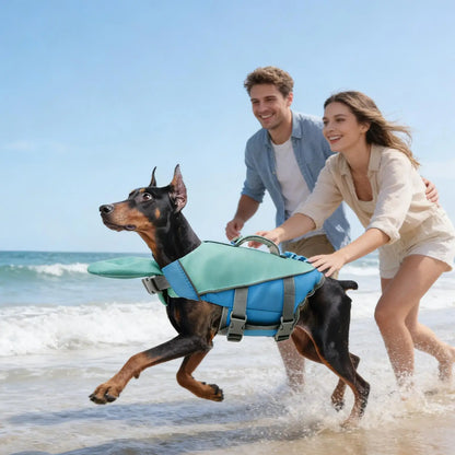 Dog Life Vest Floating Reflective Anti Choking Protective Puppy Life Jacket Swim Vest For Small Large Breed Outdoor Camping Pool