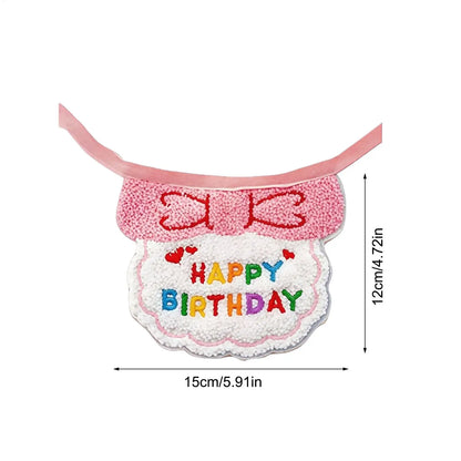 Dog Birthday Party Decorations Adjustable Collar Hat With Number Dogs Birthday Party Supplies For Pet Cat Adoption Small Animal