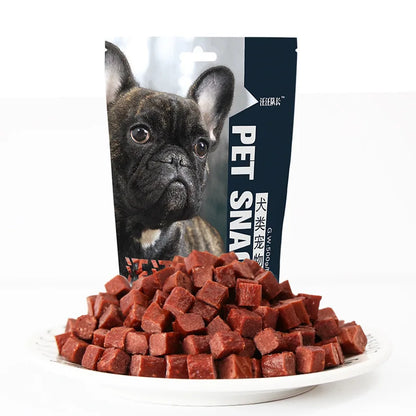 Pet snacks dog food beef grains 430g dog training snacks dog beef grains teddy snacks chicken grains