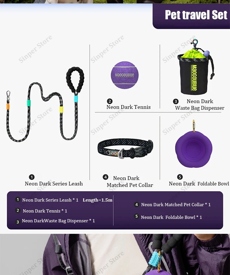 Cute Small Dog Collar Harness Leash Set Adjustable Dog Collars and Leashes Bowtie Breathable Soft Mesh Padded Dog Vest