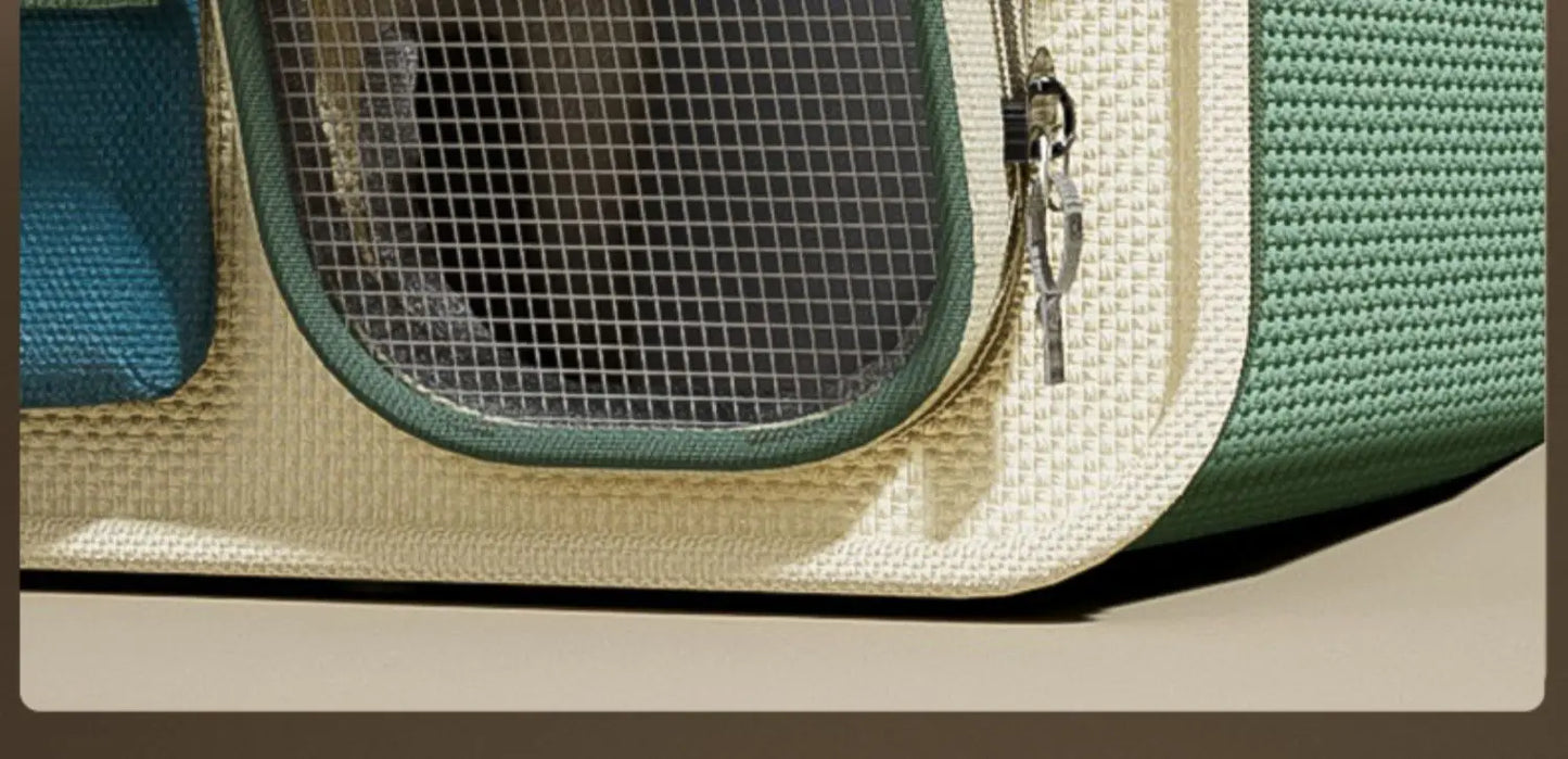 Cat bag out large capacity suitcase multi-cat pet portable cat multi-function wheel trolley case transparent backpack