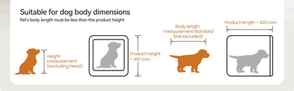 ROJECO 70L Smart Pet Dryer Box Automatic Temperature Control 360° Drying Ultra Quiet Pet Hair Grooming For Dog Cat Dryer 4 Speed