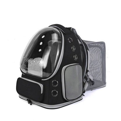 Expandable Large Capacity Pet Cat Carrying Bag Breathable Backpacks For Small Dogs Cats Outgoing Travel Airline Transport